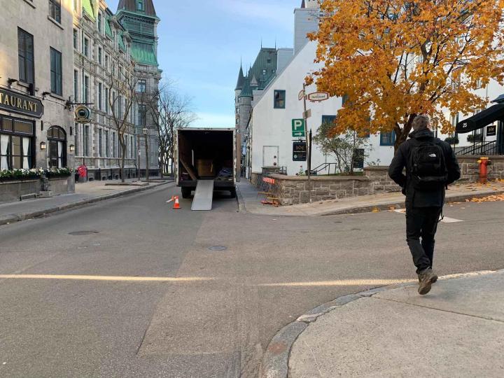 Livraison de roulotte Estrie