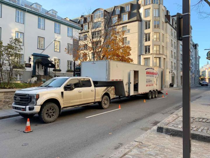 Déménageurs professionnels sur une longue distance- Montréal
